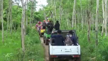 Seru! Menikmati Sensasi Susur Pantai Perawan di Kabupaten Gunungkidul Menggunakan Armada Jip Terbuka Bikin Ketagihan
