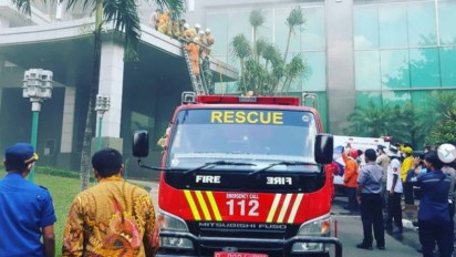 Sempat Terjebak Gedung Cyber yang Terbakar, Satu Orang Tewas