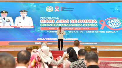 Sumut Posisi 5 Orang dengan HIV/AIDS di Indonesia