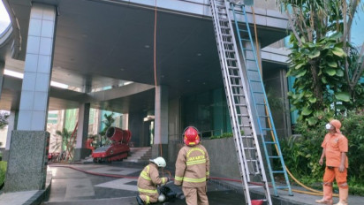Jumlah Korban Tewas Kebakaran di Gedung Cyber Bertambah Menjadi 2 Orang