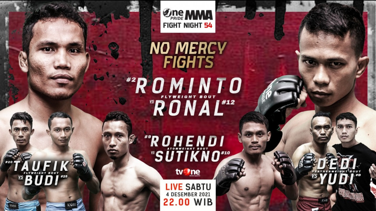 OnePride Fight Night 54 No Mercy Fight
            - galeri foto