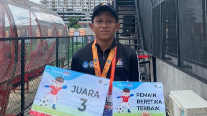 Siswa SMPN 12 Sekayu Boyong Emas pada GSI Tingkat Nasional