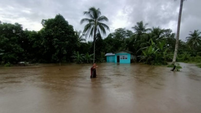 Banjir Setinggi 1,3 Meter Landa Empat Lokasi di Kabupaten Natuna, Kepulauan Riau