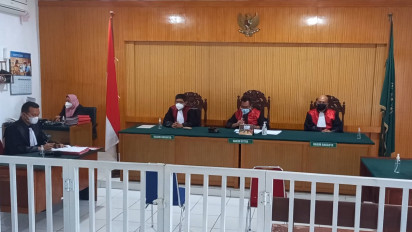 Hakin PN Dumai Vonis Tiga Terdakwa Penyelundupan Narkoba Jaringan Internasional Seumur Hidup