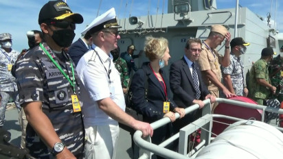 Rusia dan ASEAN Latihan Bersama Arnex 2021 di Lantamal I Belawan