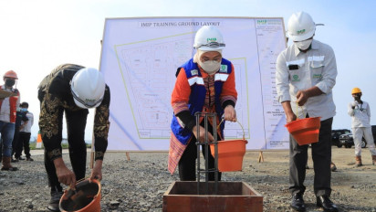 Pesan Menaker Ida Fauziyah saat Resmikan Training Ground PT IMIP Morowali: Semoga Tingkatkan Kualitas SDM
