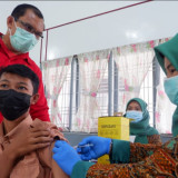 BIN dan MABMI Gelar Vaksinasi di Kabupaten Langkat dengan Target 100 Ribu Dosis Hingga Akhir Tahun