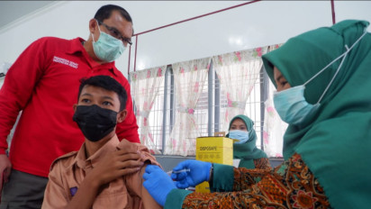 BIN dan MABMI Gelar Vaksinasi di Kabupaten Langkat dengan Target 100 Ribu Dosis Hingga Akhir Tahun