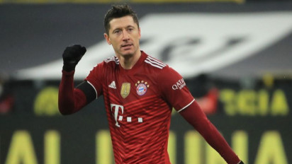 Robert Lewandowski Cetak Dua Gol Saat Muenchen Menangi Duel Der Klassiker di Markas Dortmund