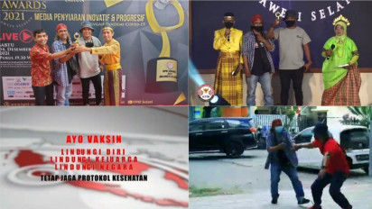 tvOne Biro Makassar Raih  Juara 1 Kategori Iklan Layanan Masyarakat KPID Award 2021 