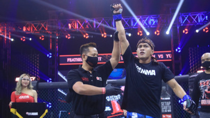 OnePride Fight Night 54: Baru Sekali Duel, Yudi Cahyadi Libas Predator