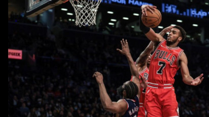 Bulls Petik Kemenangan 111-107 Atas Nets