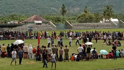 Tradisi Barampok, Tinju Khas Sumbawa Barat Diikuti Ratusan Jawara