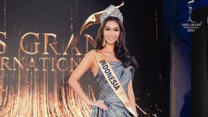 Sophia Rogan Wakil Indonesia Masuk Top 10 di Ajang Miss Grand International 2021