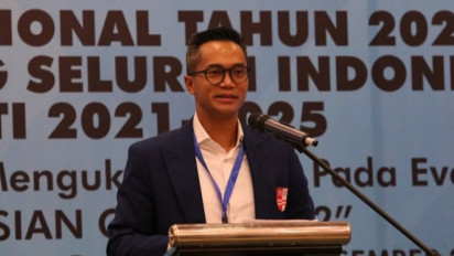 Menpora Zainudin Amali Buka Rakernas PB PRSI 2022 Pimpinan Anindya Bakrie