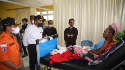 Erupsi Semeru, Warga Yang Mengungsi di Zona Rawan Dipindahkan