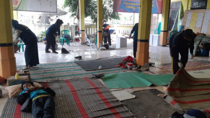 Erupsi Semeru, Warga Dipindah Dari Posko Pengungsian Sumberwuluh Karena Masuk Zona Kuning 