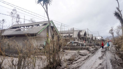 Gunung Semeru Meletus: Dusun Curah Koboan Seperti Pemukiman Mati