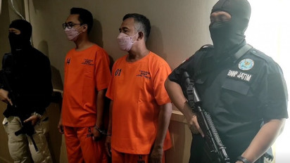 BNN Provinsi Jatim Bekuk Dua Kurir Narkoba, Tiga Kg Sabu Berhasil Diamankan