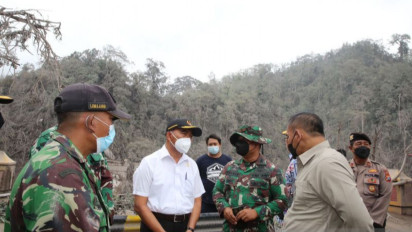 985 Personel Gabungan Gelar Operasi Penanganan Darurat Pasca Erupsi Gunung Semeru