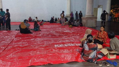 582 Warga Kota Ternate Mengungsi Imbas Gelombang Air Pasang