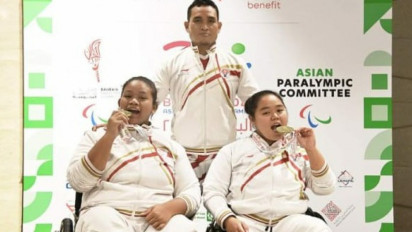 Atlet Difabel Asal Gunungkidul, Raih Medali Emas dalam Ajang Asean Youth Para Games (AYPG) 2021 di Bahrain