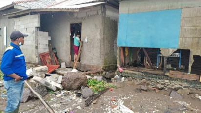 7 Rumah di Kabupaten Pandeglang Rusak Akibat Banjir Rob