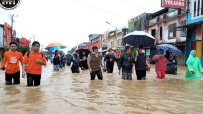 Banjir di Soppeng, BPBD Sulsel Catat Sebanyak 55.786 Keluarga Terdampak