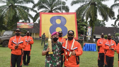 Kejuaraan Tingkat Nasional Atlet Dayung Yonif 8 Marinir Langkat Sabet Emas