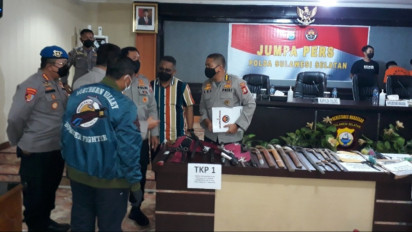 Akhirnya Tertangkap.... Tujuh Mahasiswa Pelaku Penyerangan Kampus UIM, Asrama IPMIL dan Asrama KEPMI di Makassar