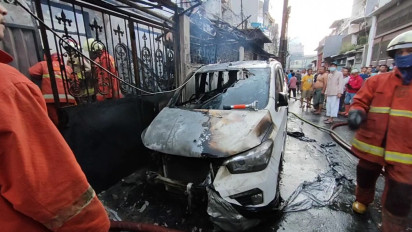 Dua Rumah Terbakar di Tambora Jakbar, Empat Orang Tewas Terjebak Api