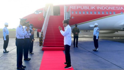 Presiden Terbang ke Kalimantan Barat Pantau Korban Banjir di Sintang