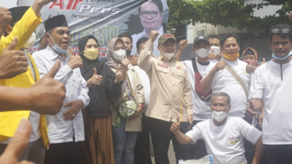 Relawan Airpres di Semarang Deklarasi Airlangga Hartarto Calon Presiden 2024