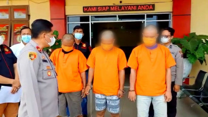 Komplotan Perampok Modus Umpan Wanita Ajak Kencan ke Kamar Kos Diciduk