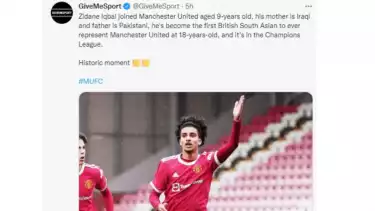 Ralf Rangnick Membuat Sejarah di Manchester United Dengan Memainkan Zidane Iqbal