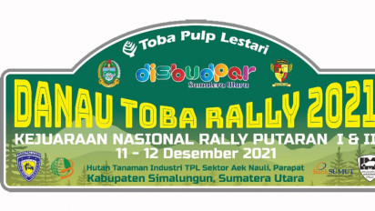 Sebanyak 56 Atlet Rally di Indonesia Ikuti Kejuaraan Danau Toba Rally 2021