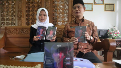 Dibaca Jutaan Kali dan Novelnya Laris Hingga Puluhan Ribu Eksemplar, Karya Siswi Pati Dijadikan Digital TV Series