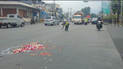 Kecelakaan Maut di Kabupaten Semarang, Pengendara Motor Tewas Disrempet Truk