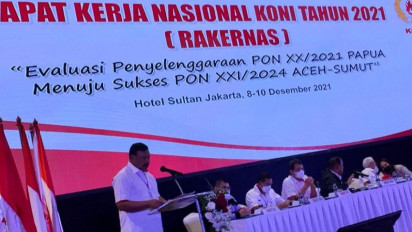 Rakernas KONI Pusat 2021 Resmi Ditutup, Ini Beberapa Hasil Rekomendasi