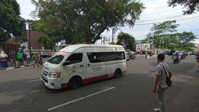 Jenazah Oded M. Danial Tiba di Pendopo Rumah Dinas  Wali Kota Bandung