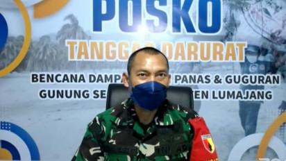 Dansatgas: Pendangkalan Sungai dan Hoaks Hambat Penanganan Bencana Erupsi Gunung Semeru