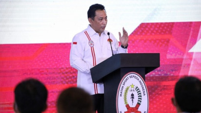 Kapolri Dilantik Jadi Ketum PB ISSI, Jenderal Sigit Janji Tingkatkan Prestasi Atlet Sepeda untuk Harumkan Indonesia 