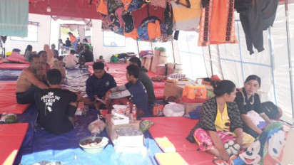 Berharap Dapat Pekerjaan Layak, Pengungsi Semeru Tak Mau Menggantungkan Hidup Pada Bantuan