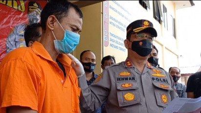 Polisi Batubara Tangkap "Bang Jago" Yang Videonya Viral Peras Pengemudi di Jalinsum