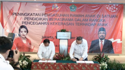 KPPPA-Kemenag Komitmen Cegah Kekerasan di Sekolah Berasrama