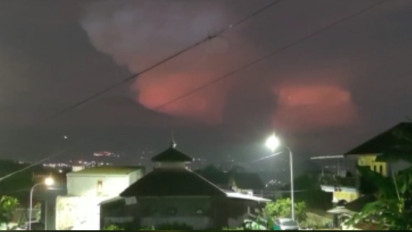 Heboh ! Fenomena Awan di Atas Gunung Arjuno Gemparkan Warga Malang Raya