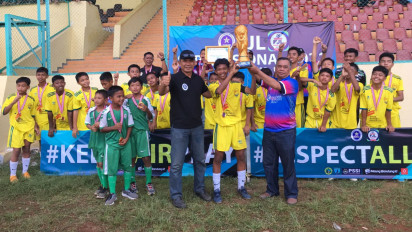 SSB Bakrie Asahan Sumatera Utara Juara FJL U-13 2021 Usai Sukses Tundukan Tuan Rumah dengan Skor 1-0
