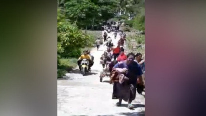 Pasca Gempa 7,4 Magnitudo di NTT, Warga Kabupaten Buton Selatan Mengungsi ke Gunung