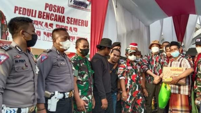 Bantuan Masih Terus Mengalir Untuk Korban Erupsi Gunung Semeru