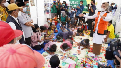 Kemensos Lakukan Pendataan Anak Yatim Piatu Korban Erupsi Semeru